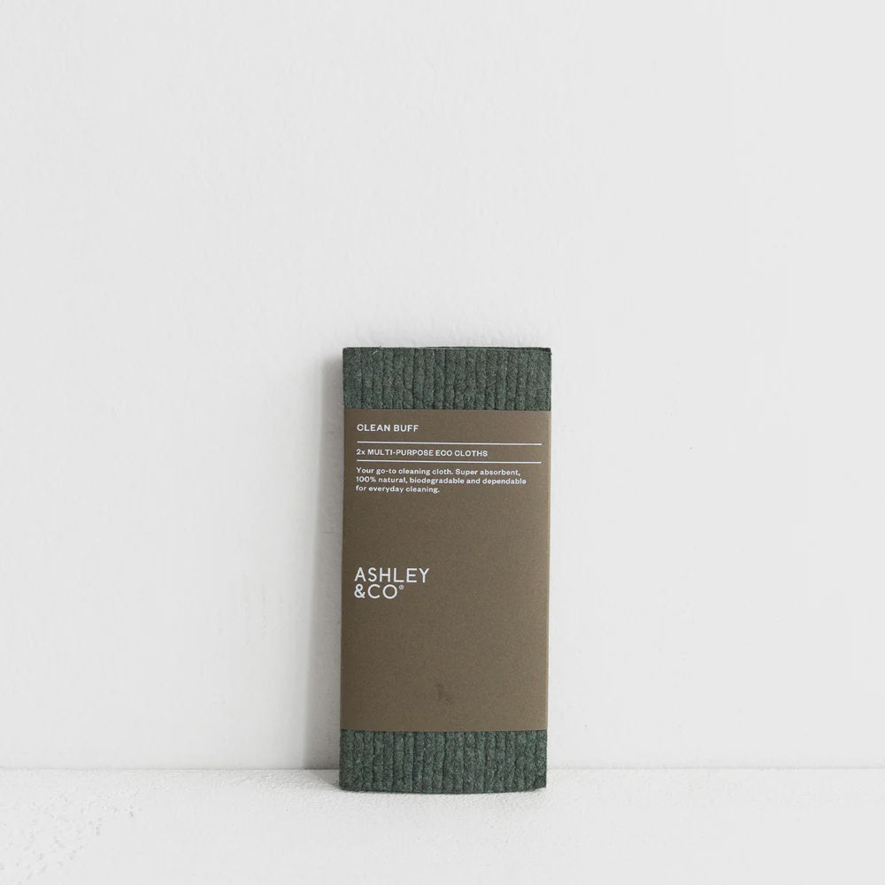 Ashley & Co | A&C Clean Buff - Hushed Kale | Shut the Front Door