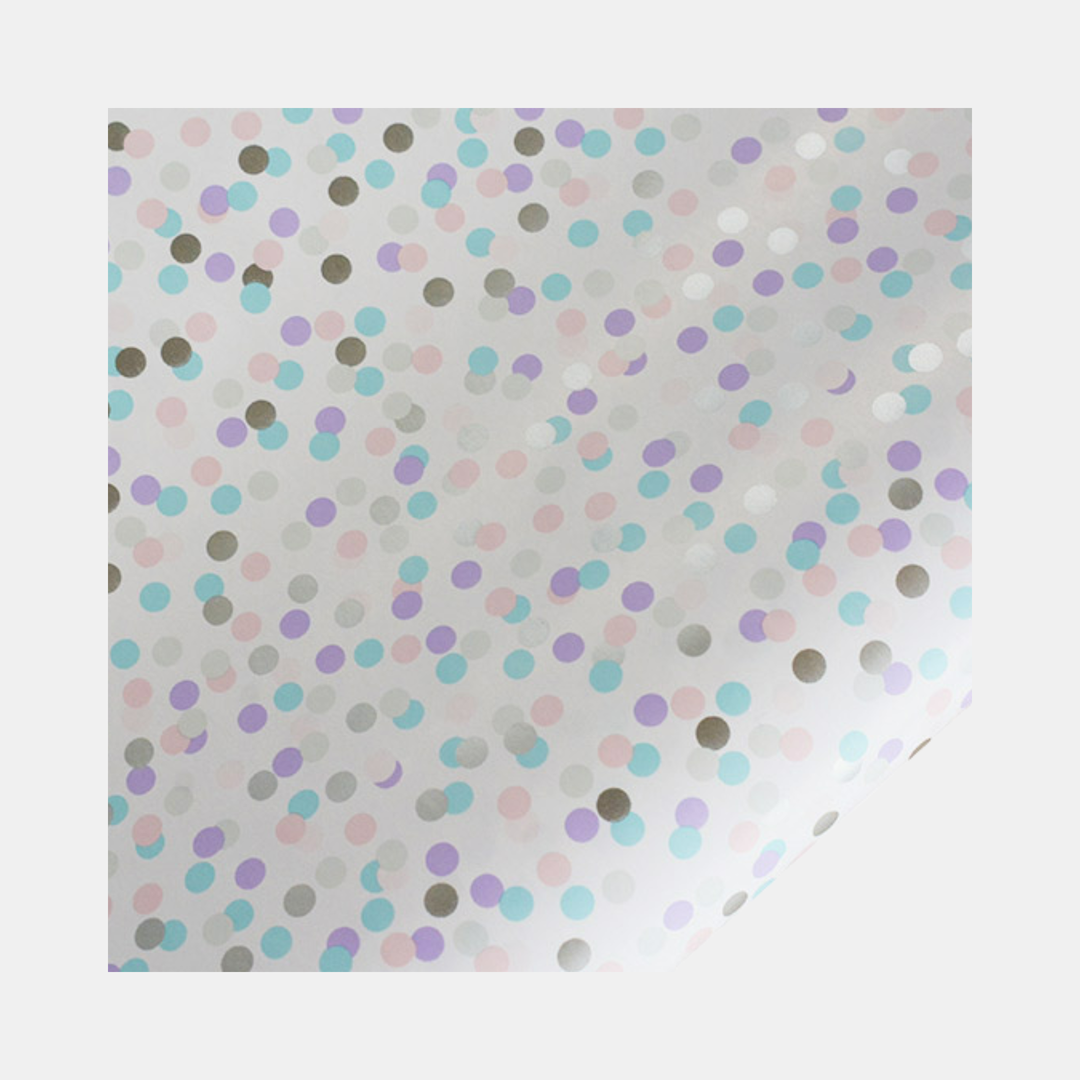 Rollwrap Dot Fiesta Pastel