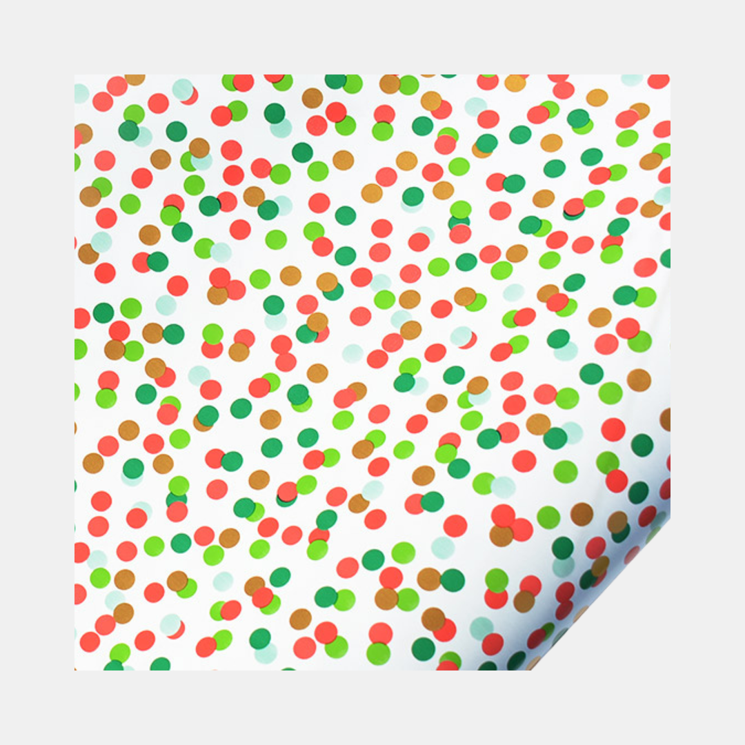 Rollwrap Dot Fiesta Xmas
