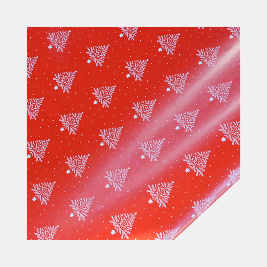 Rollwrap Yuletide Tree Wrap Red/White
