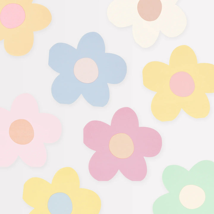 Meri Meri | Daisy Shaped Napkins | Shut the Front Door