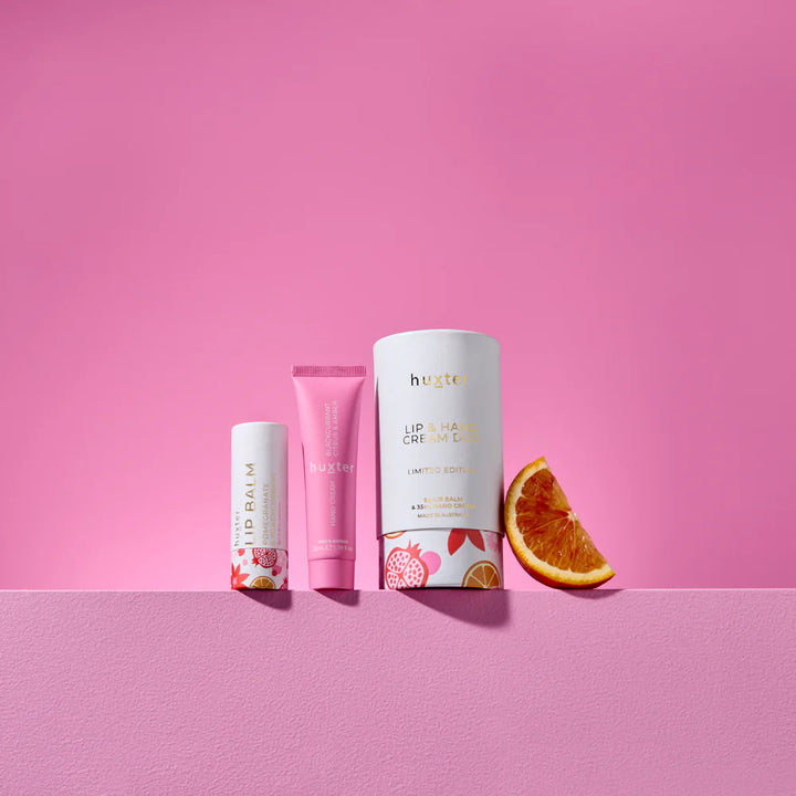 Lip & Hand Cream Duo - B/currant, Citrus & Amber