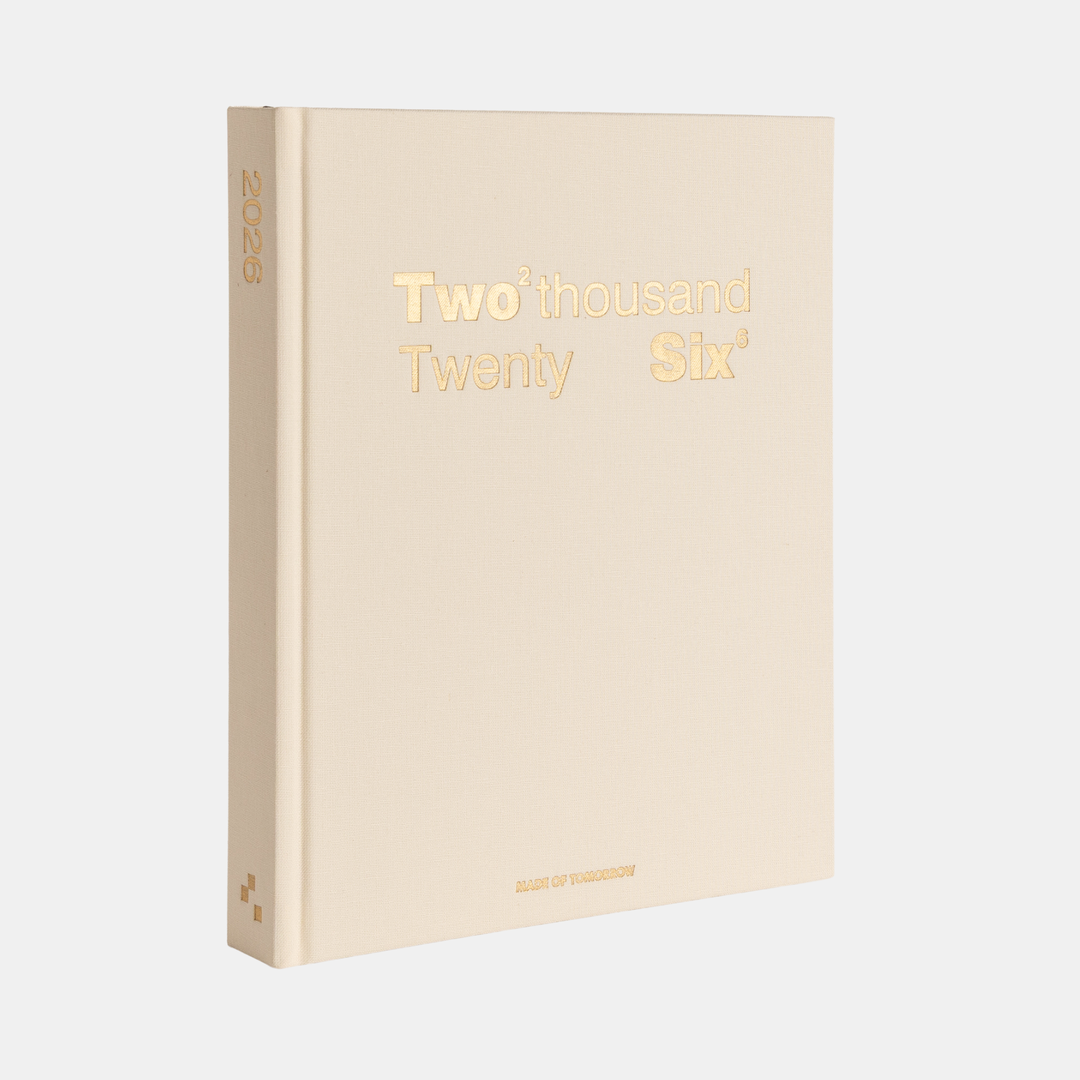 Made of Tomorrow | 2026 Grand Daily Diary Classic - Cream | Shut the Front Door