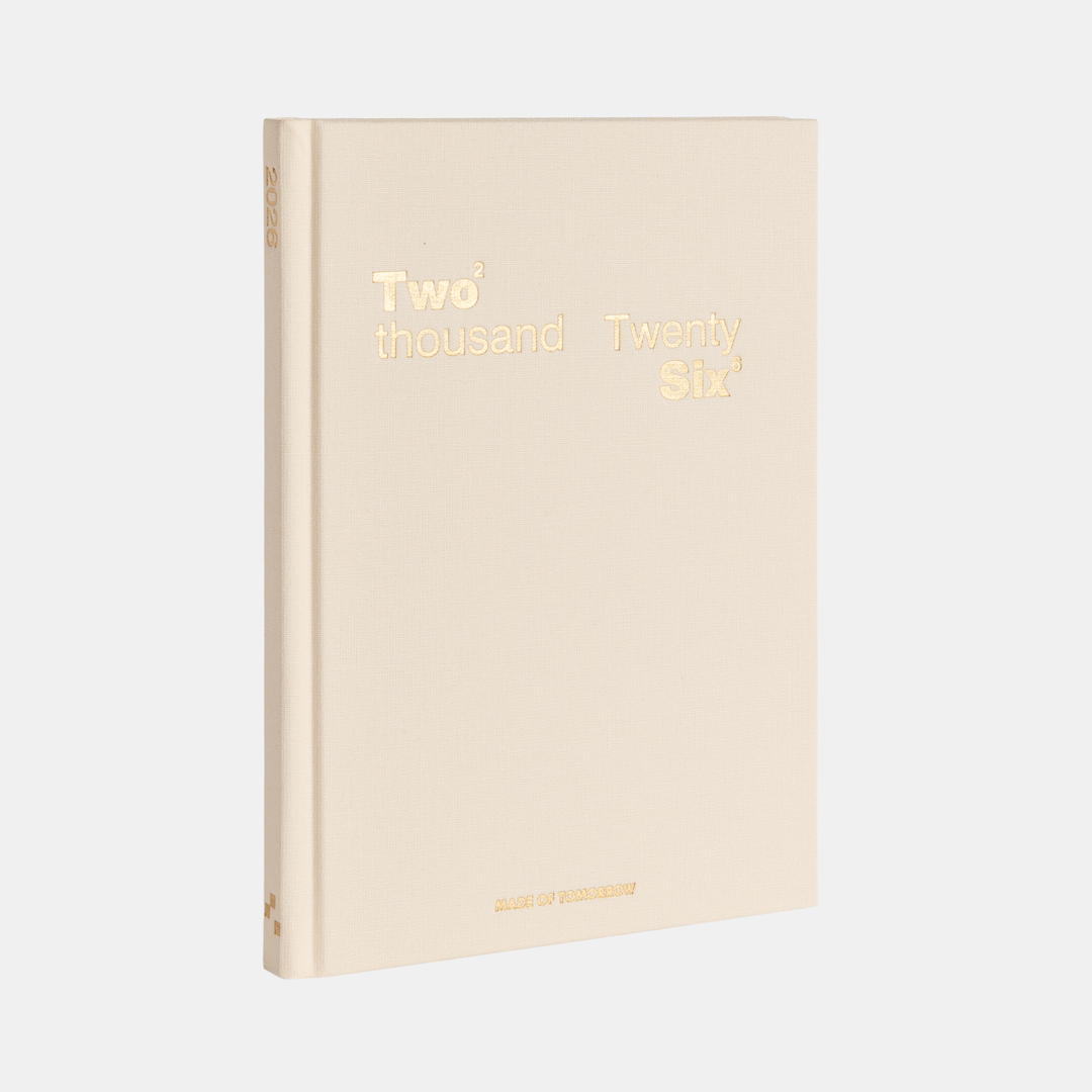 Made of Tomorrow | 2026 Weekly Diary Classic - Cream | Shut the Front Door