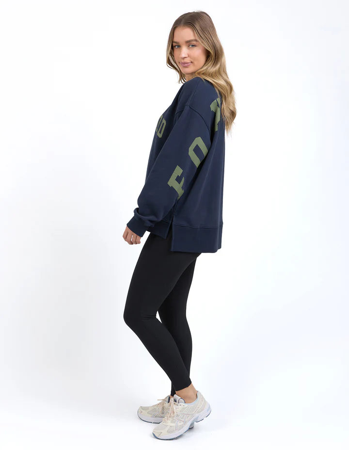 Foxwood | Interval Crew - Navy | Shut the Front Door