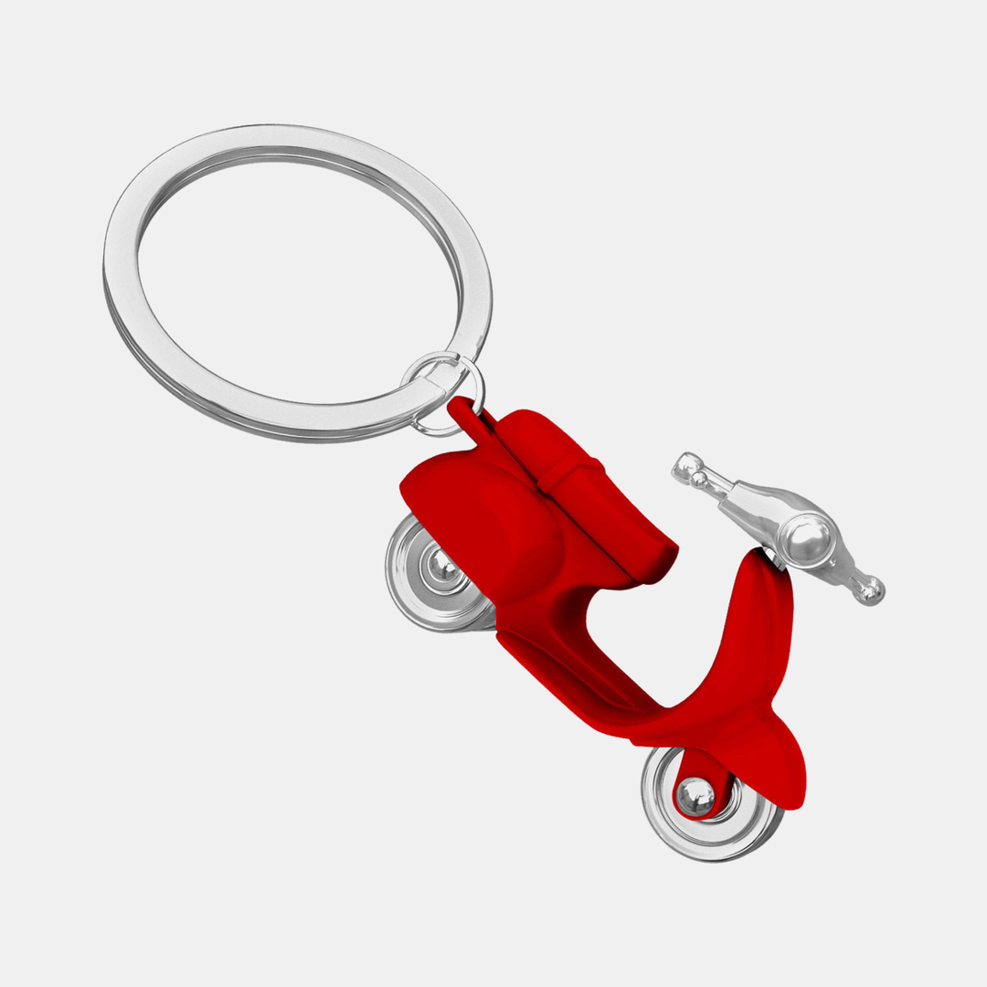 Stellar Haus | Red Scooter Keychain | Shut the Front Door
