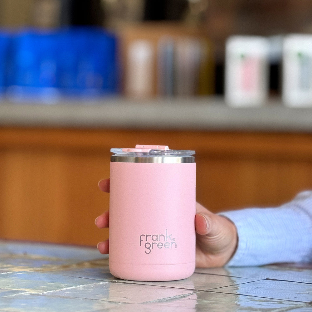 Frank Green | Ceramic Lined Coffee Cup 12oz - Blushed | Shut the Front Door