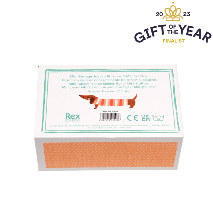 Mini Sausage Dog in a Little Box