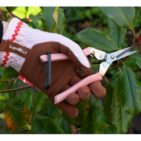 Burgon & Ball | Colour Collection Gloves - Blush Stripe | Shut the Front Door