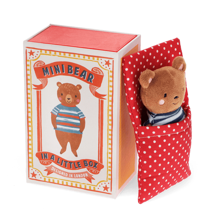 Mini Bear in a Little Box - Soft Toy