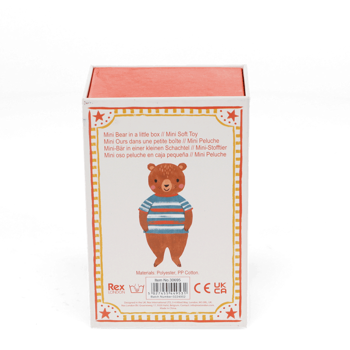Mini Bear in a Little Box - Soft Toy