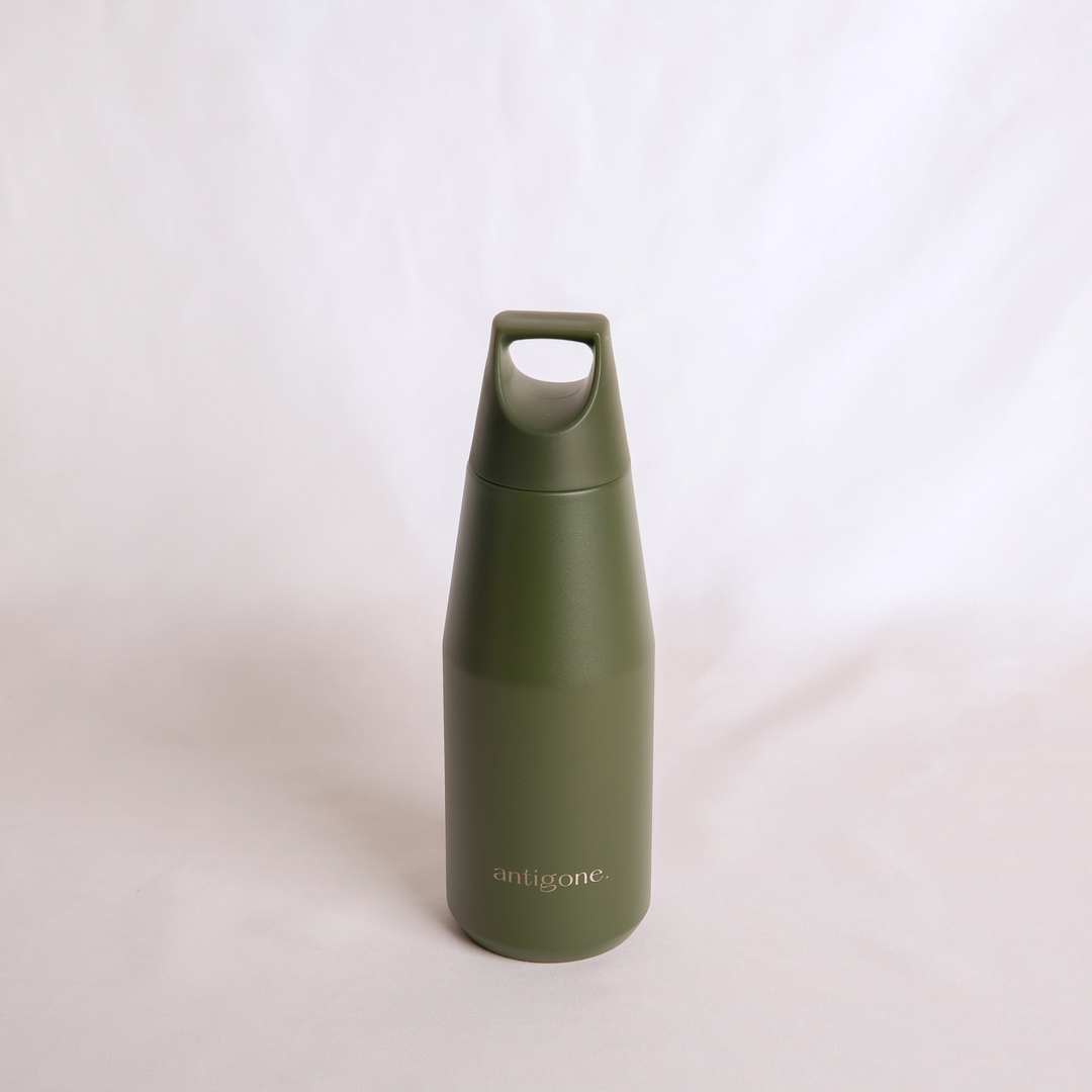 Antigone | sipTOWER Bottle SS 580ml - Forest Green | Shut the Front Door