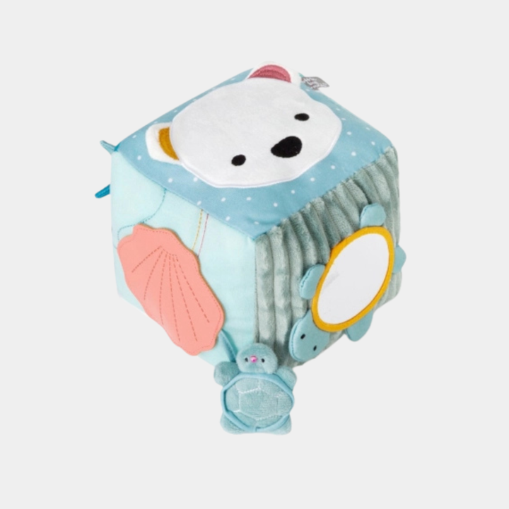 Dimples | Soft Activity Cube - Ocean | Shut the Front Door