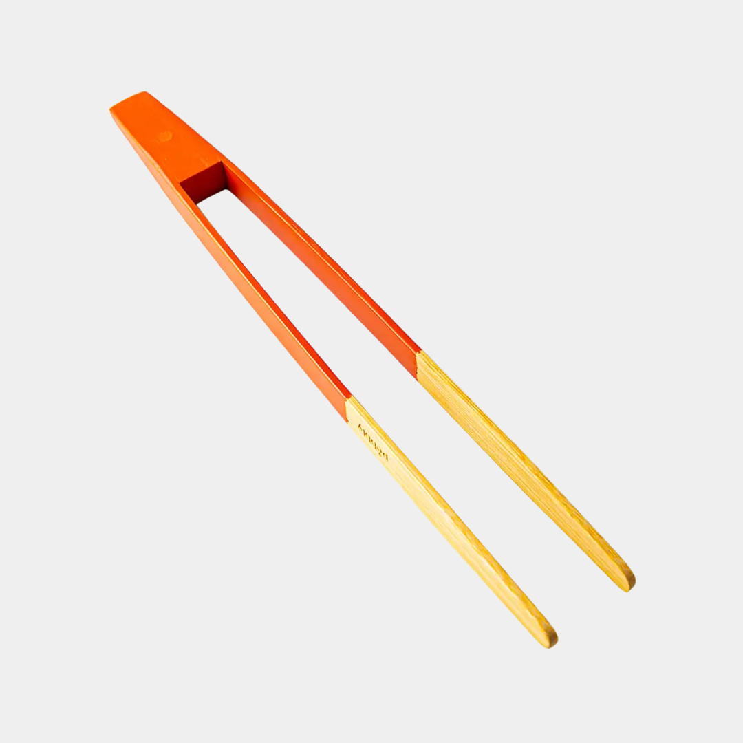 Pebbly | Magnetic Toast Tongs - Coral | Shut the Front Door