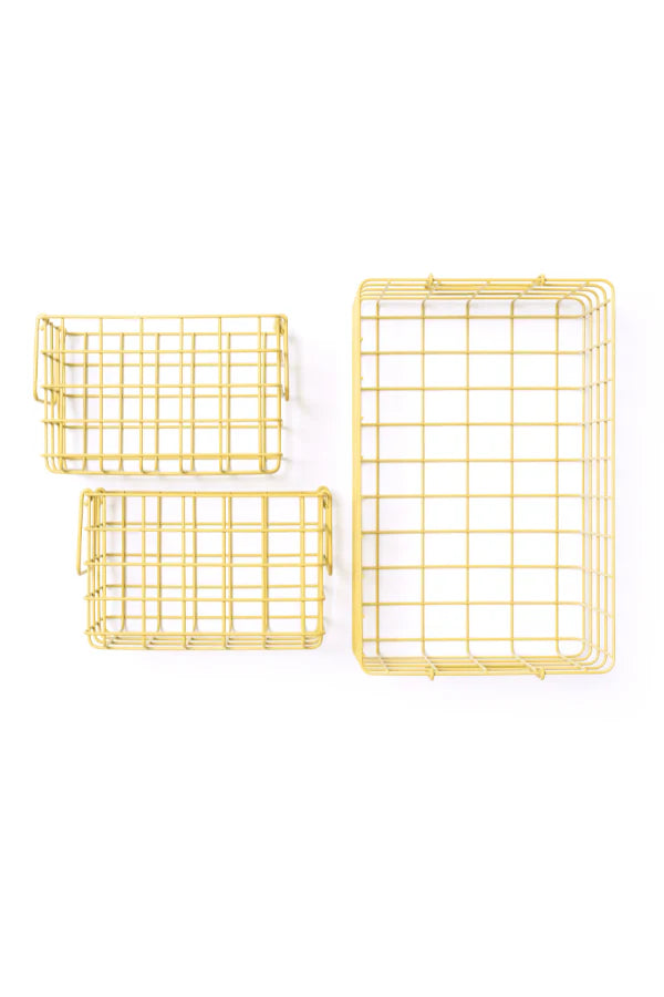 Mustard | Basket Large - Butter | Shut the Front Door