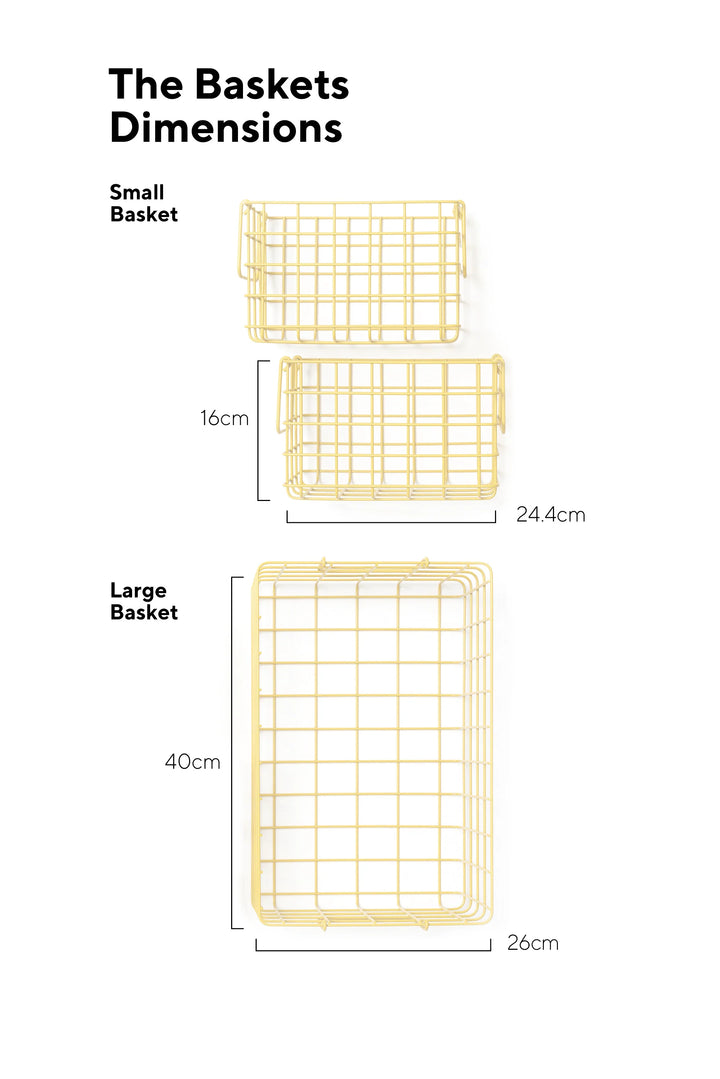 Mustard | Basket Large - Butter | Shut the Front Door