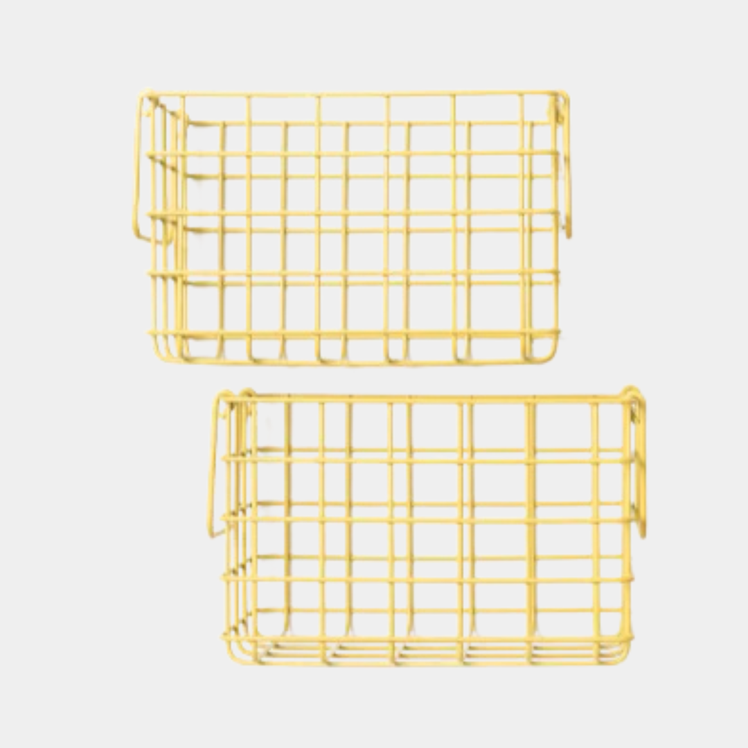 Mustard | Basket Small - Butter | Shut the Front Door