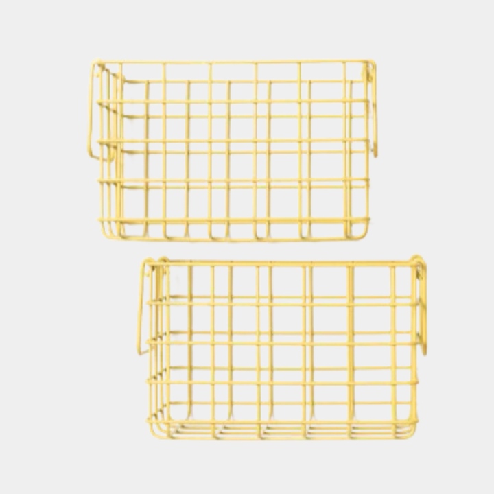 Mustard | Basket Small - Butter | Shut the Front Door