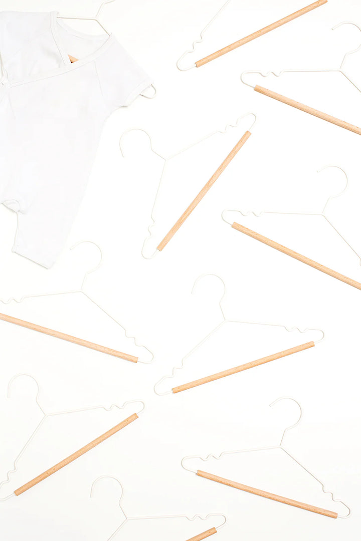 Mustard | Kids Top Hangers - Chalk | Shut the Front Door