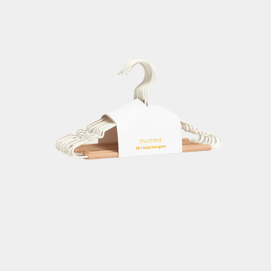 Mustard | Kids Top Hangers - Chalk | Shut the Front Door