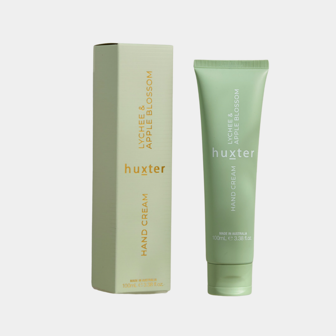 Huxter | Hand Cream Boxed - Lychee & Apple Blossom 100ml | Shut the Front Door
