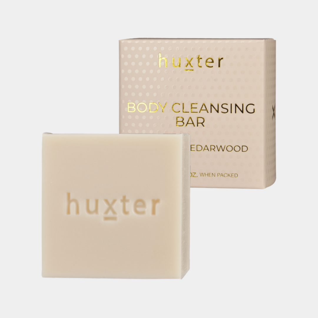 Huxter | Body Cleansing Bar - Sea Salt & Cedarwood 150gm | Shut the Front Door