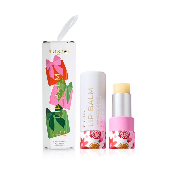 Hanging Lip Balm White - Xmas Flowers Collection