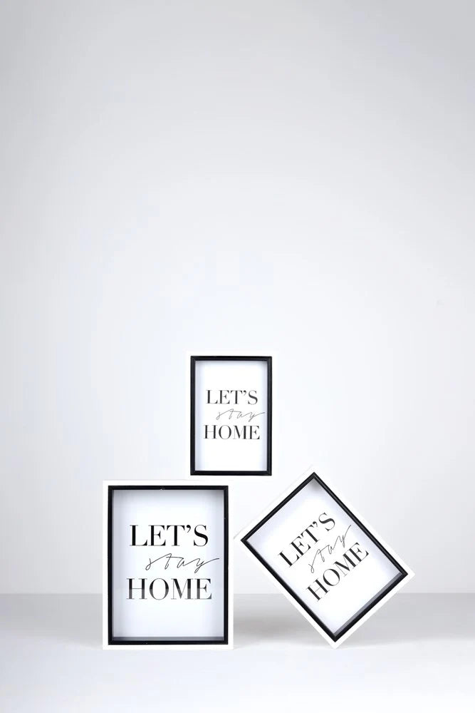 Garcia | Photo Frame Set of 3 - White/Black | Shut the Front Door