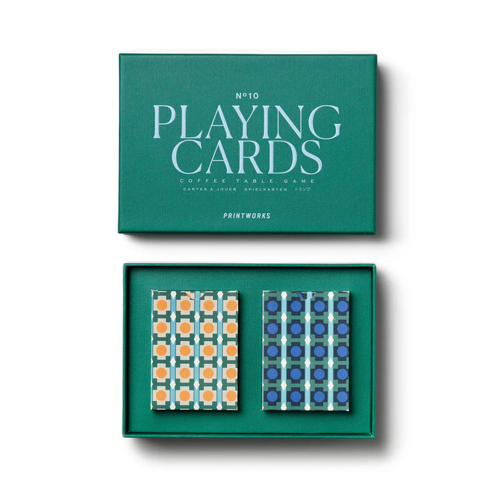 Printworks | Classic Games Double Playing Cards | Shut the Front Door