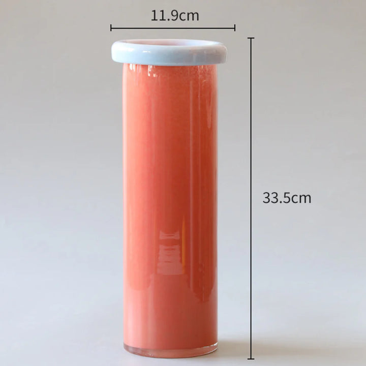 Garcia | Ivy Vase Large - Orange Red | Shut the Front Door