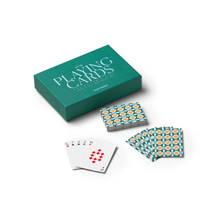Printworks | Classic Games Double Playing Cards | Shut the Front Door
