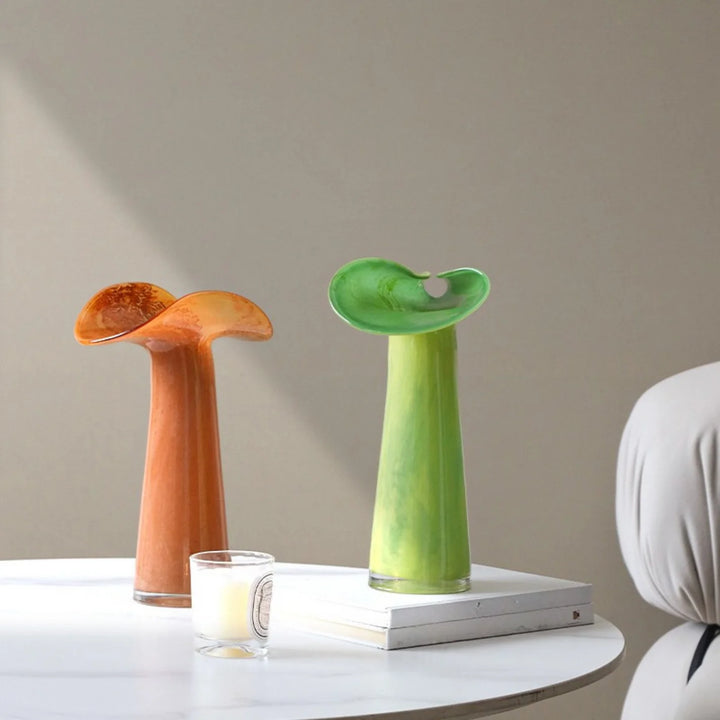 Garcia | Hazel Glass Vase - Orange | Shut the Front Door