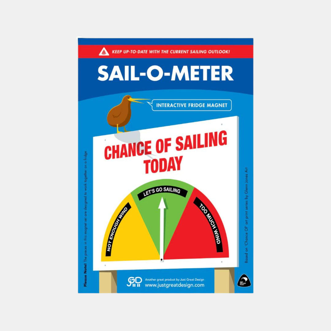 Just Great Design | O-Meter Sail Magnet | Shut the Front Door