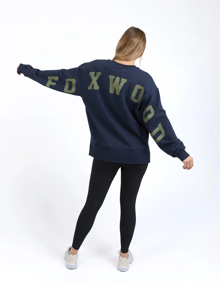 Foxwood | Interval Crew - Navy | Shut the Front Door