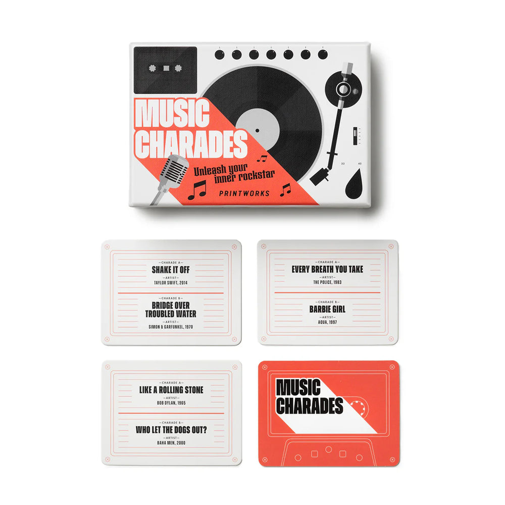 Printworks | Card Game Charades Music | Shut the Front Door