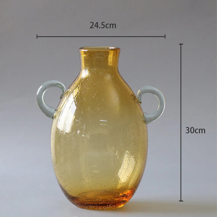 Garcia | Harper Vase - Amber | Shut the Front Door