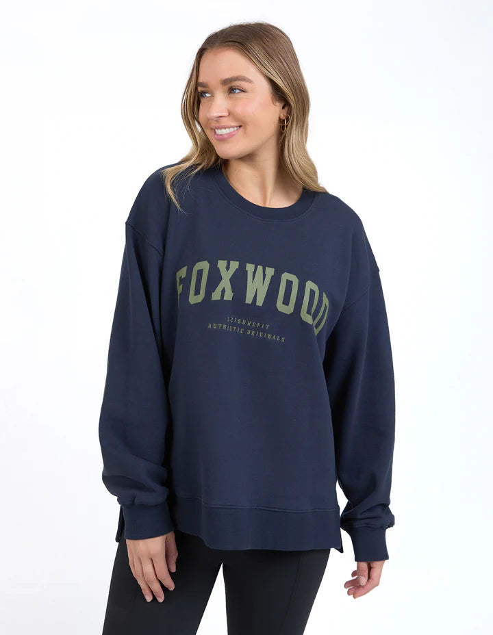 Foxwood | Interval Crew - Navy | Shut the Front Door