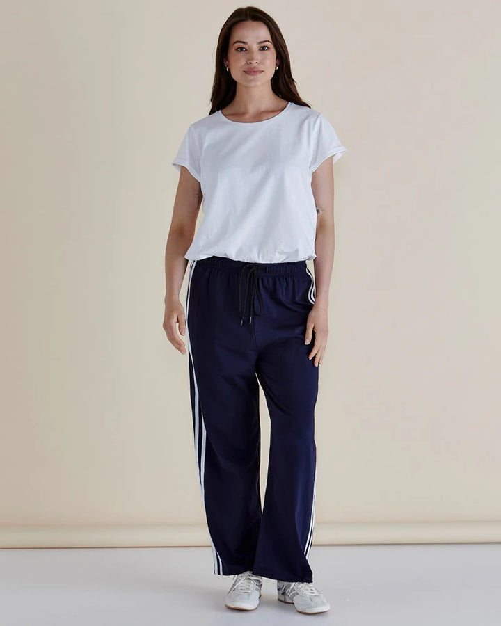 Betty Basics | Nikki Relax Cotton Jogger - Navy | Shut the Front Door