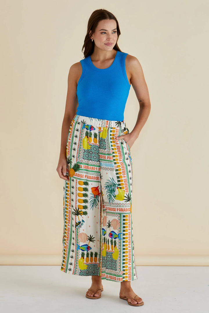 Betty Basics | Francis Rib Tank - Blue | Shut the Front Door