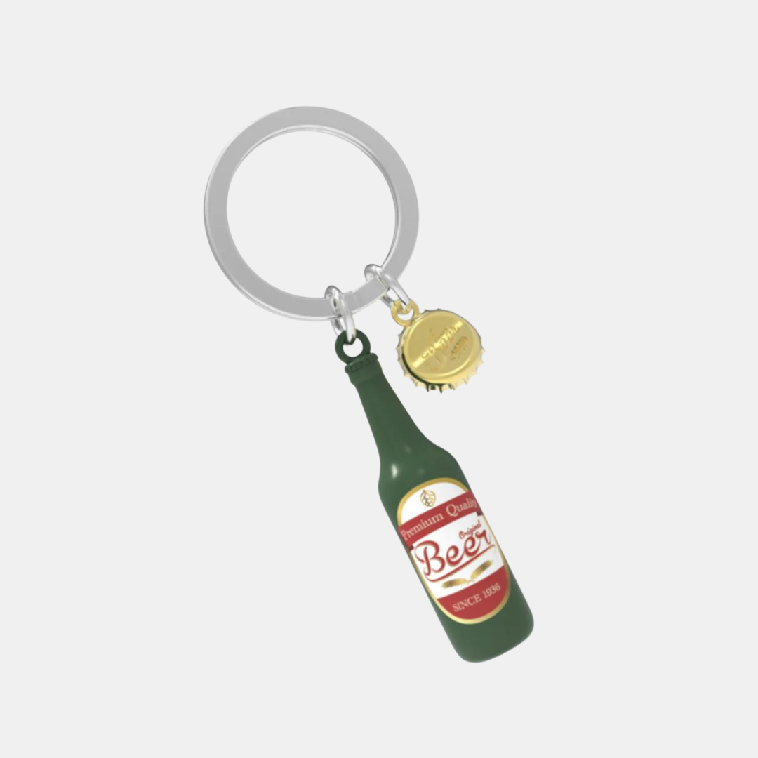 Stellar Haus | Beer Bottle Keychain | Shut the Front Door