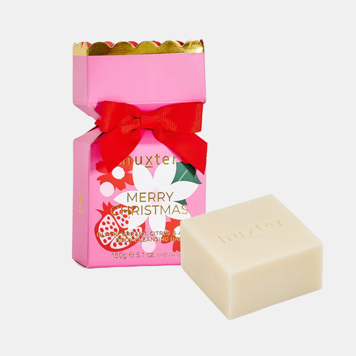 Body Cleansing Bar Bon Bon Pink - Xmas Flowers Collection