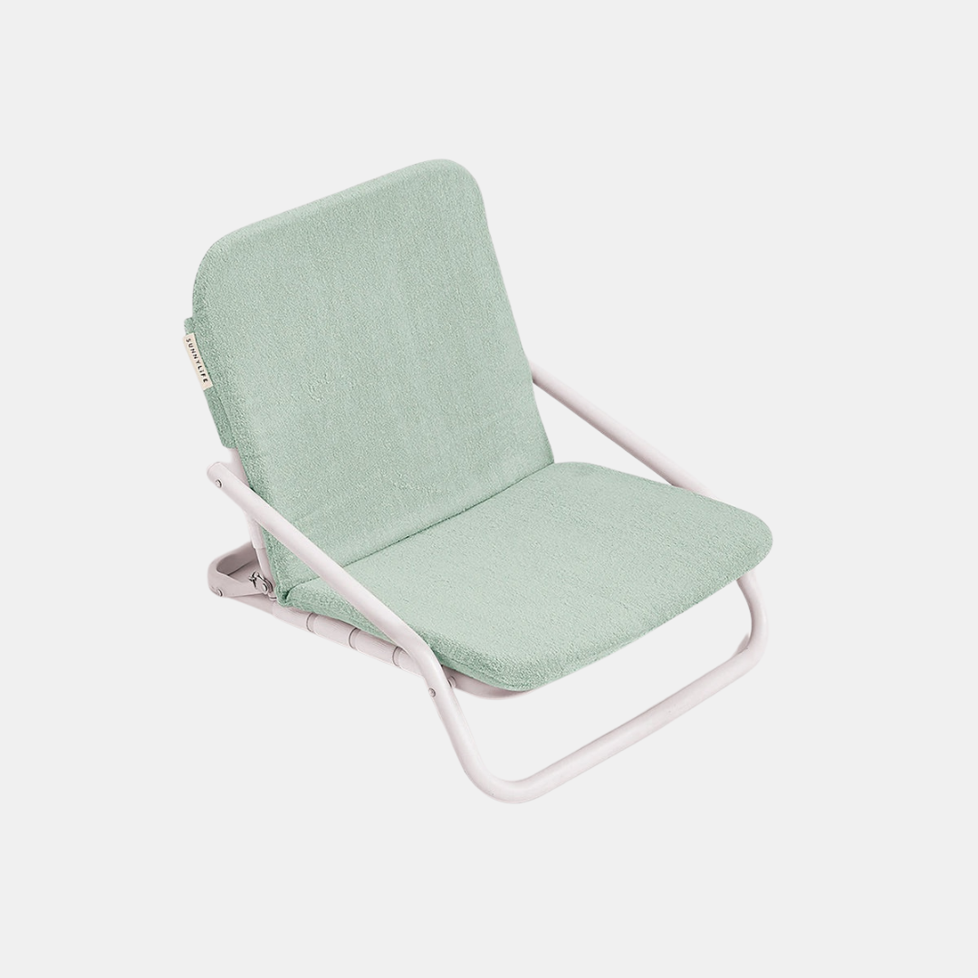 Padded beach chair best sale