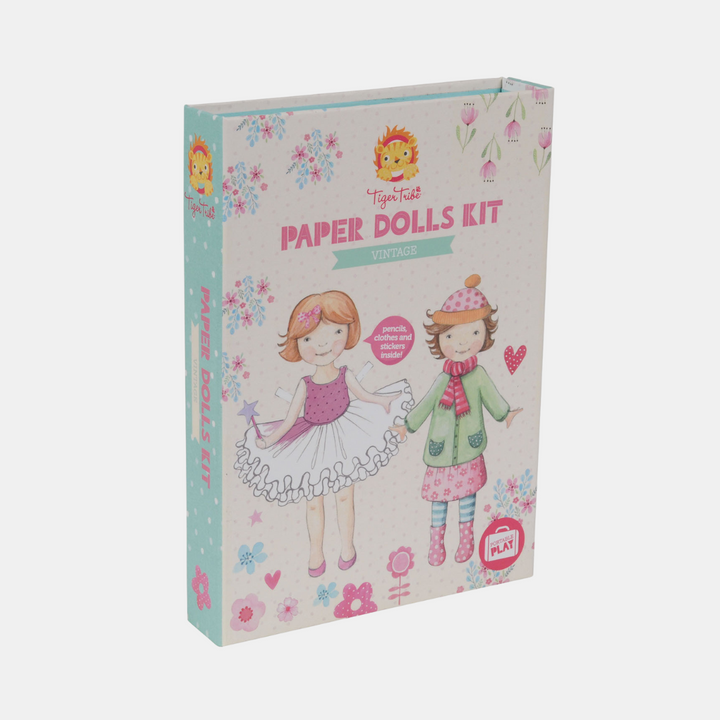Tiger Tribe | Paper Dolls Kit - Vintage | Shut the Front Door