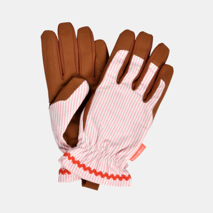 Burgon & Ball | Colour Collection Gloves - Blush Stripe | Shut the Front Door