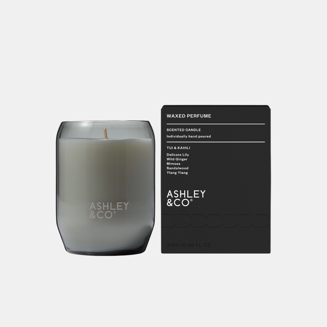 Ashley & Co | Waxed Perfume Candle - Tui & Kahili | Shut the Front Door