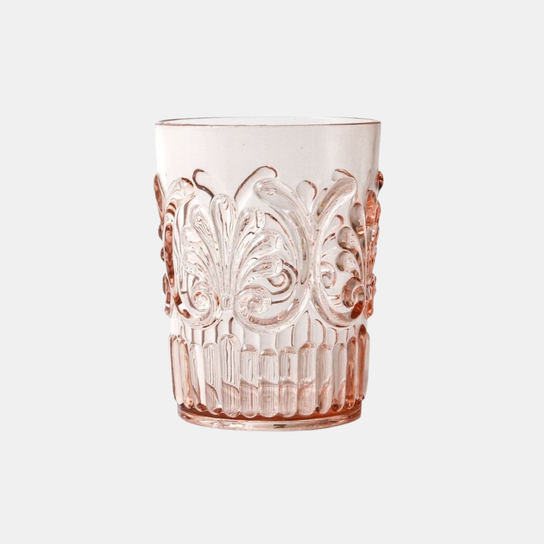 INDIGO LOVE | Flemington Acrylic Tumbler - Pale Pink | Shut the Front Door