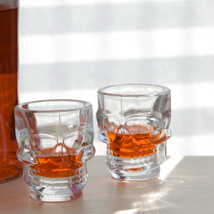 Kikkerland | Skull Shot Glasses | Shut the Front Door