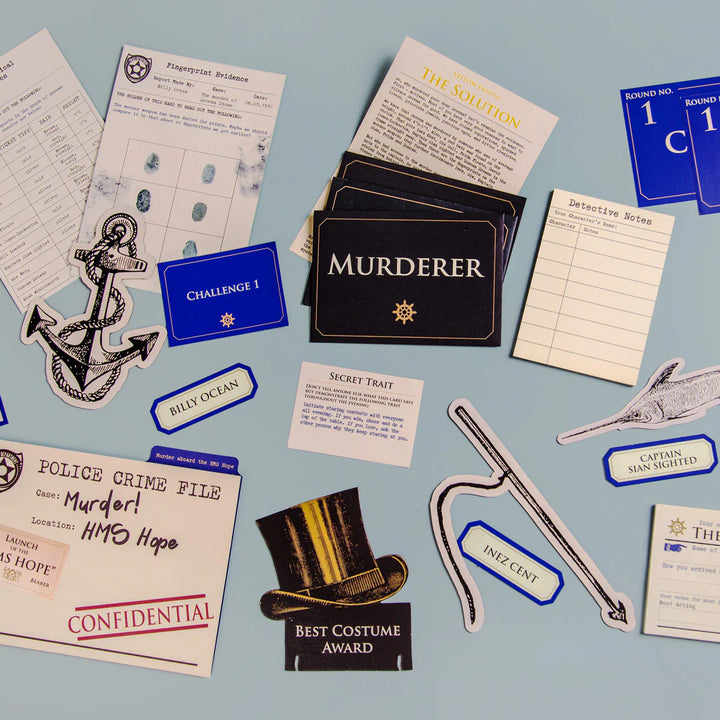 Host Your Own Murder Mystery - On the High Seas
