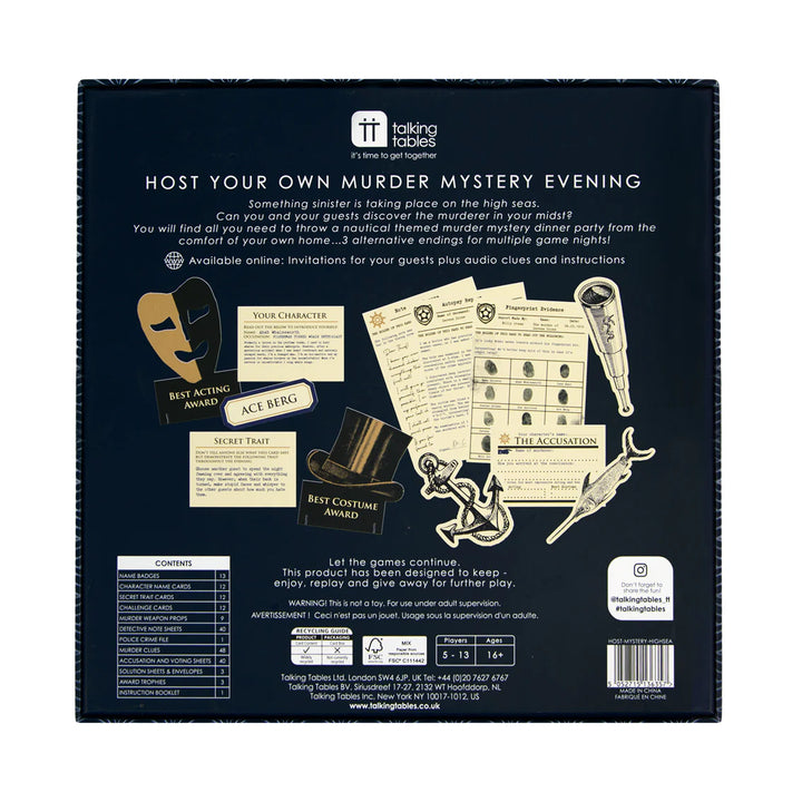Host Your Own Murder Mystery - On the High Seas