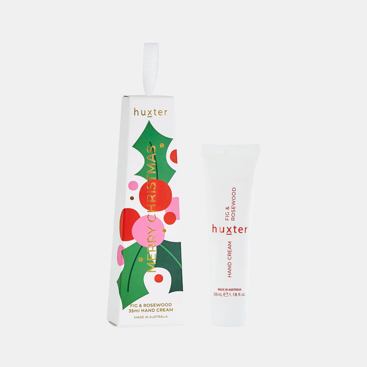 Hanging Lip Balm White - Xmas Flowers Collection